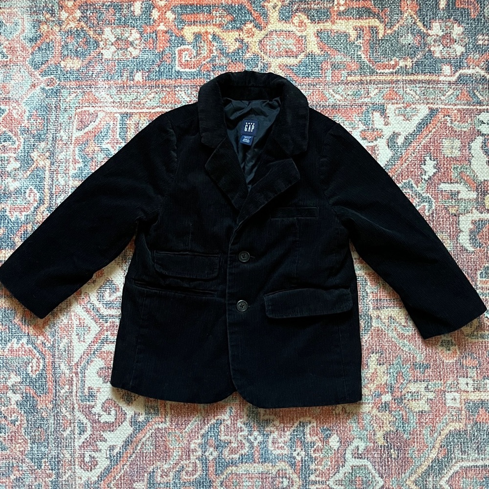 Baby Gap - Black Corduroy Blazer - 4T